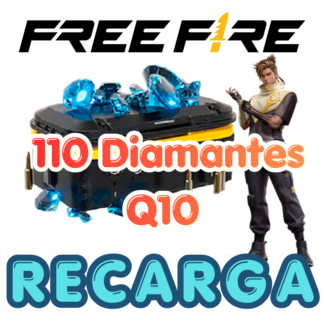 Recargas Free Fire 110 Diamantes